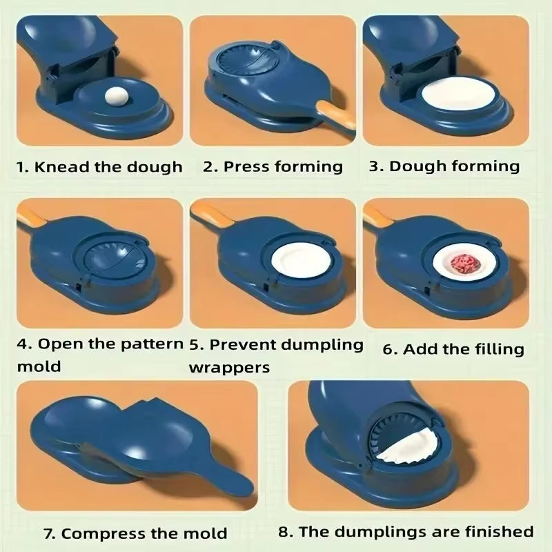Creative machine for making domestic dumplings