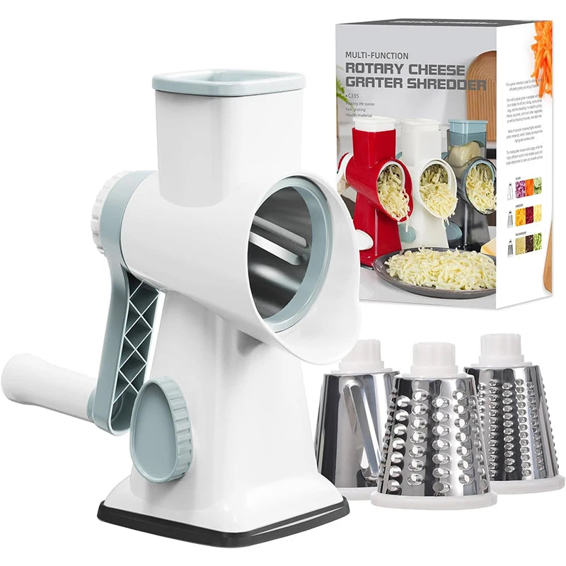 3-in-1 Cheese grater and vegetable slicer